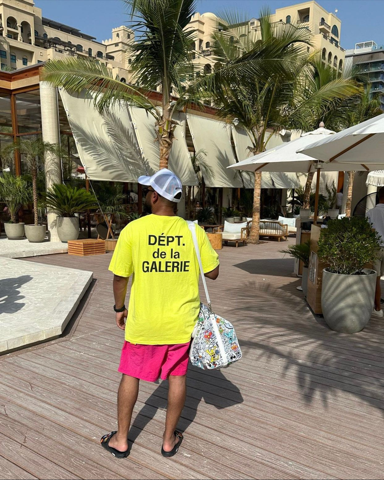 Yellow, Pink and yellow organe T-shirt