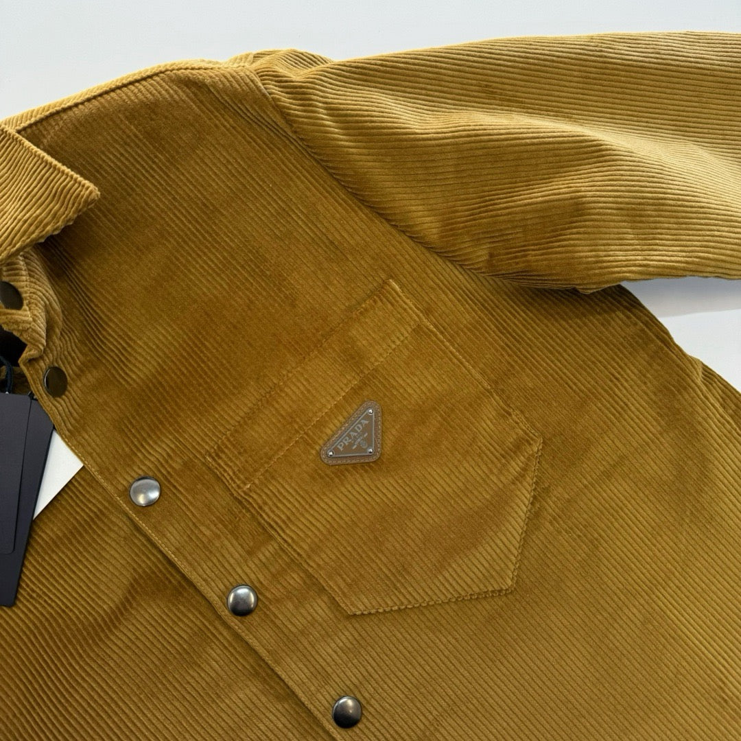 Black and Wheat yellow Jacket