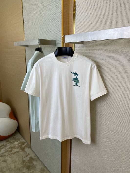 Green and White T-Shirt