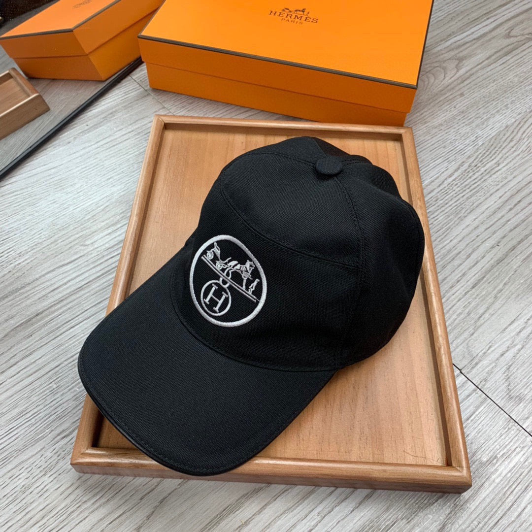 Black, Orange and Grey Caps