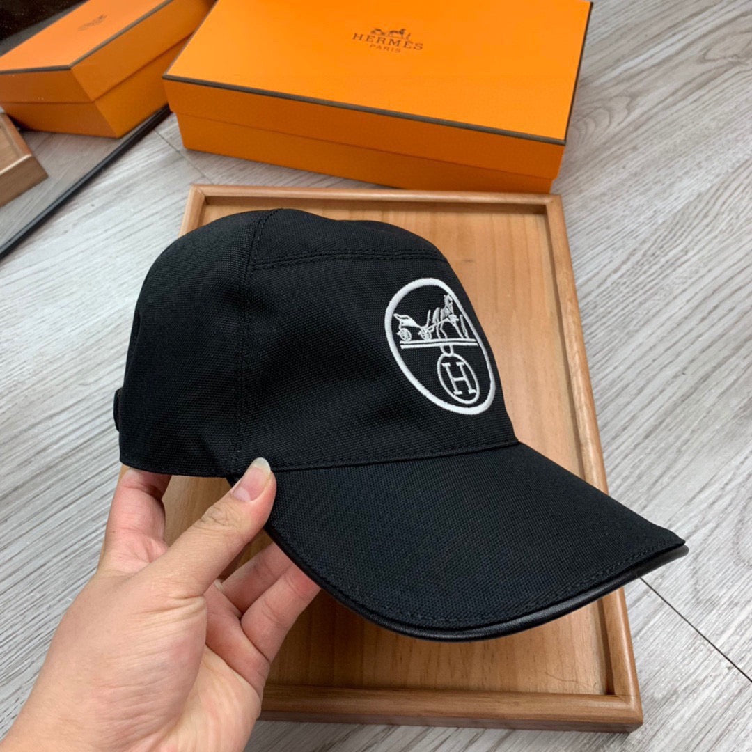 Black, Orange and Grey Caps