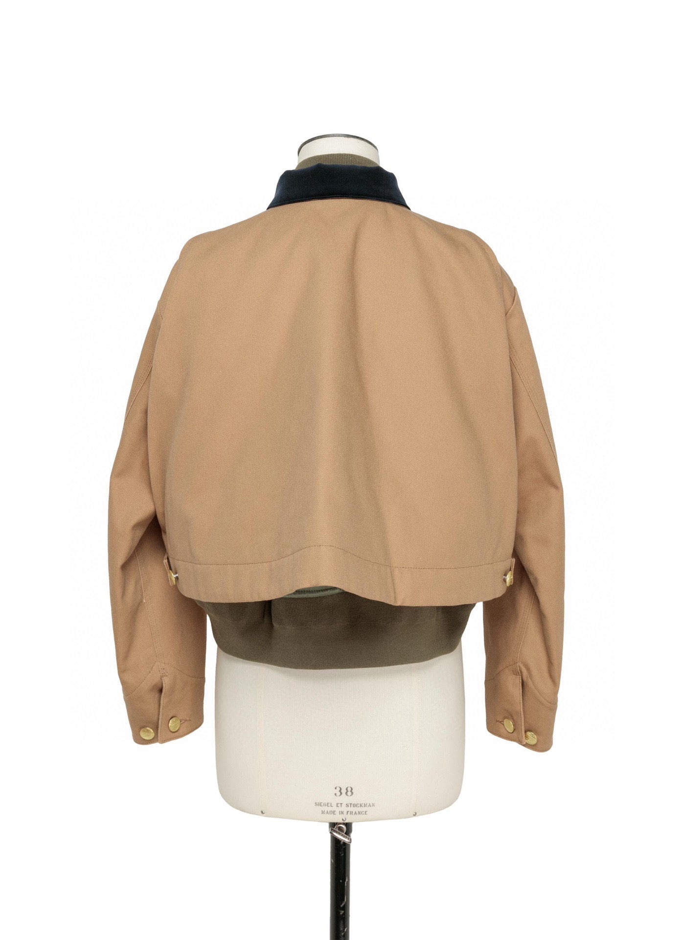 Black, Khaki and Light bule Jacket