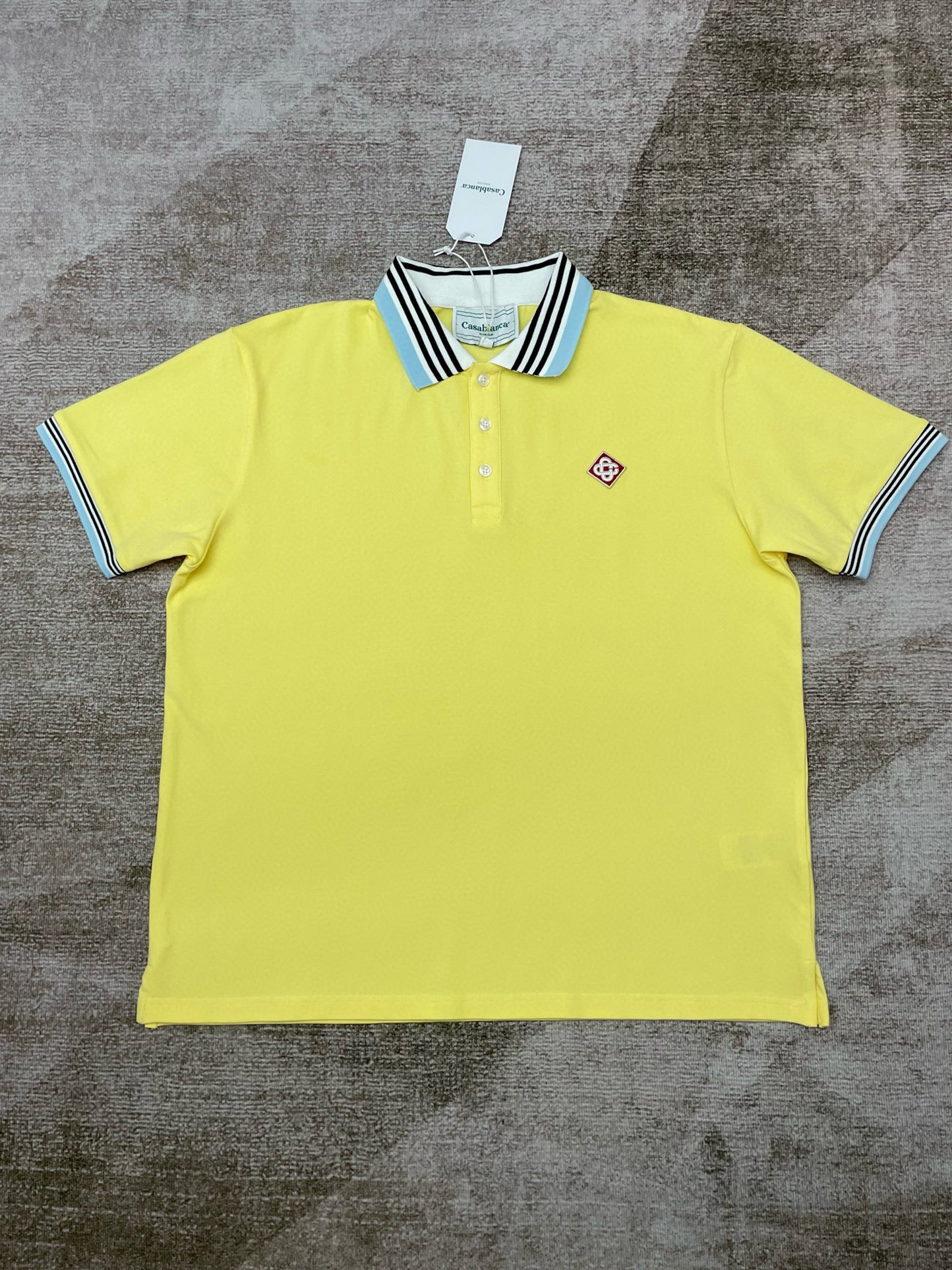 Yellow and Black Polo