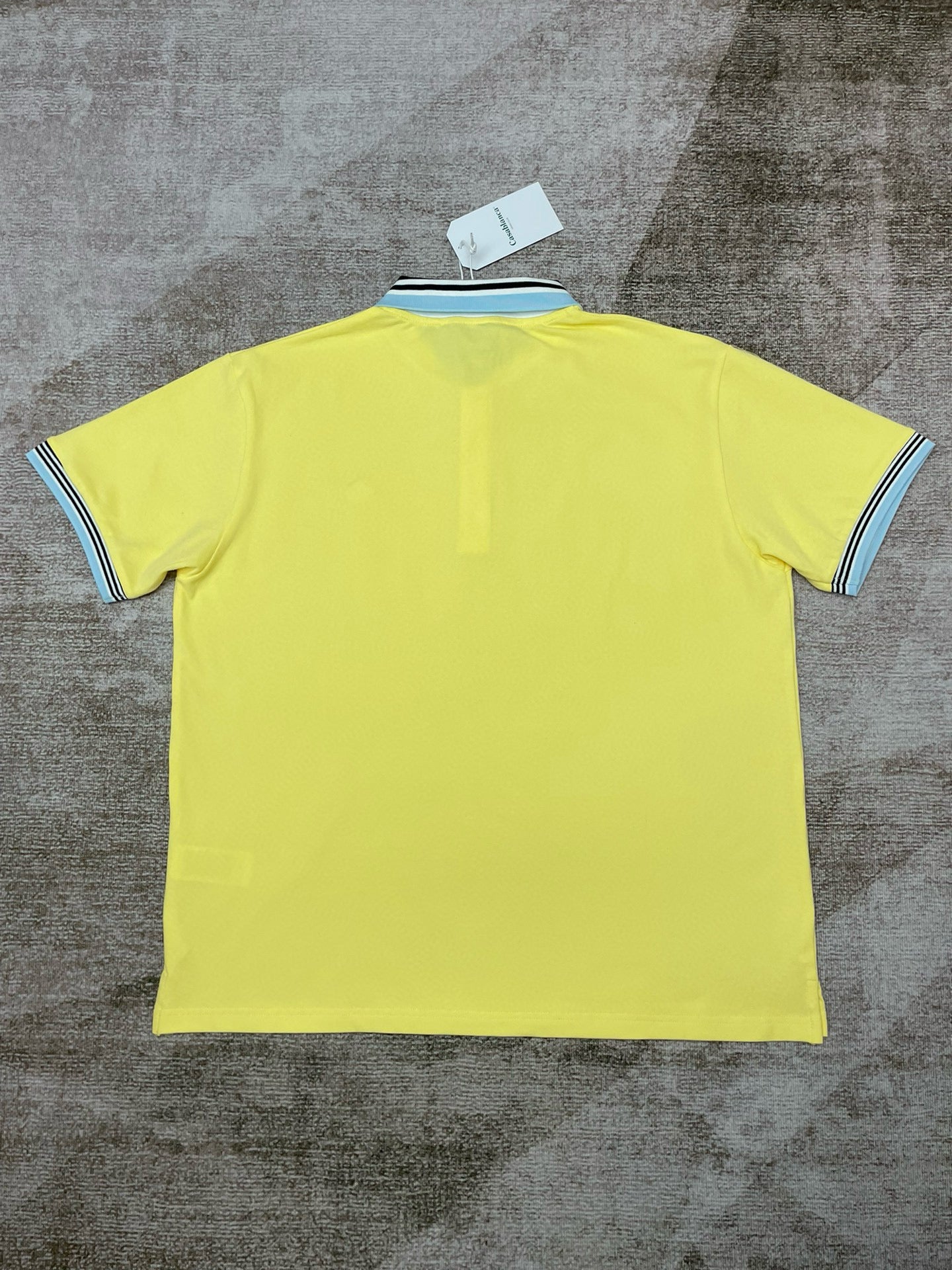 Yellow and Black Polo