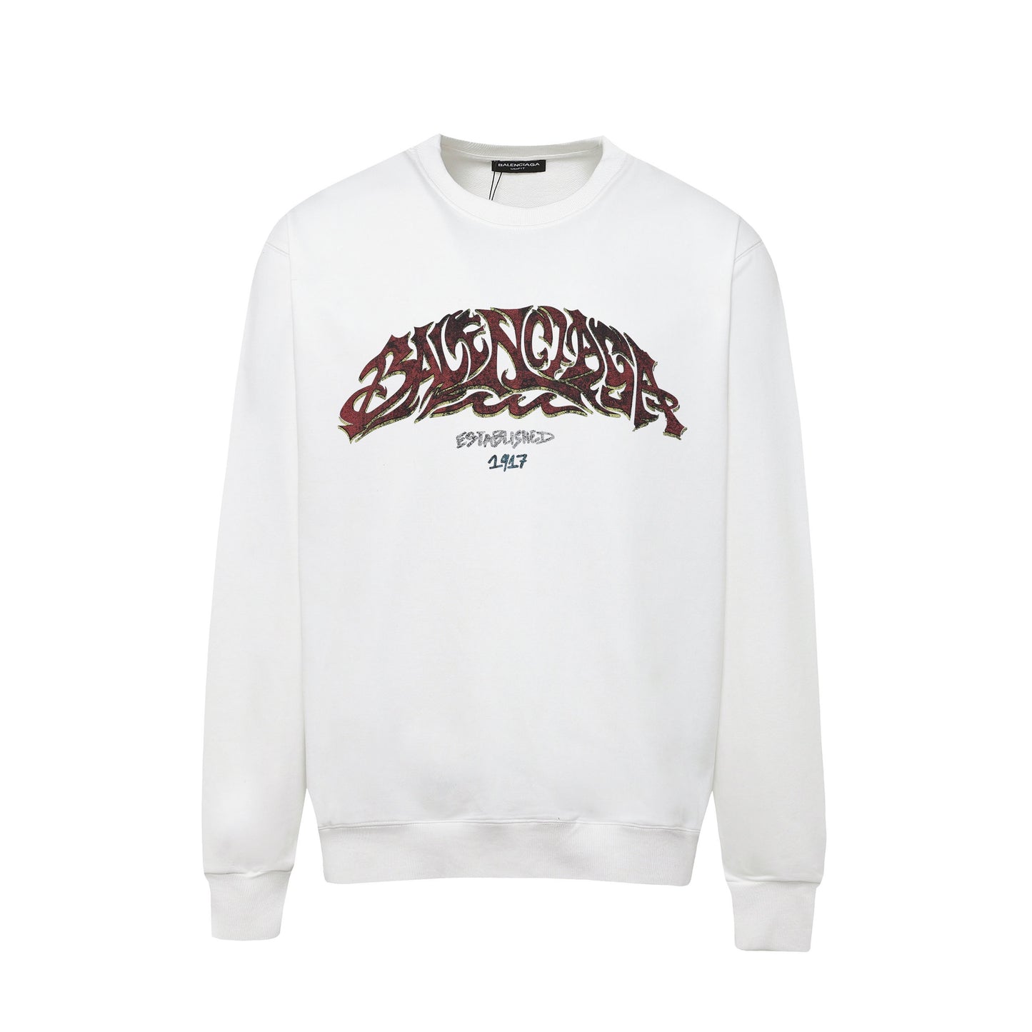 Schwarz-weißes Sweatshirt