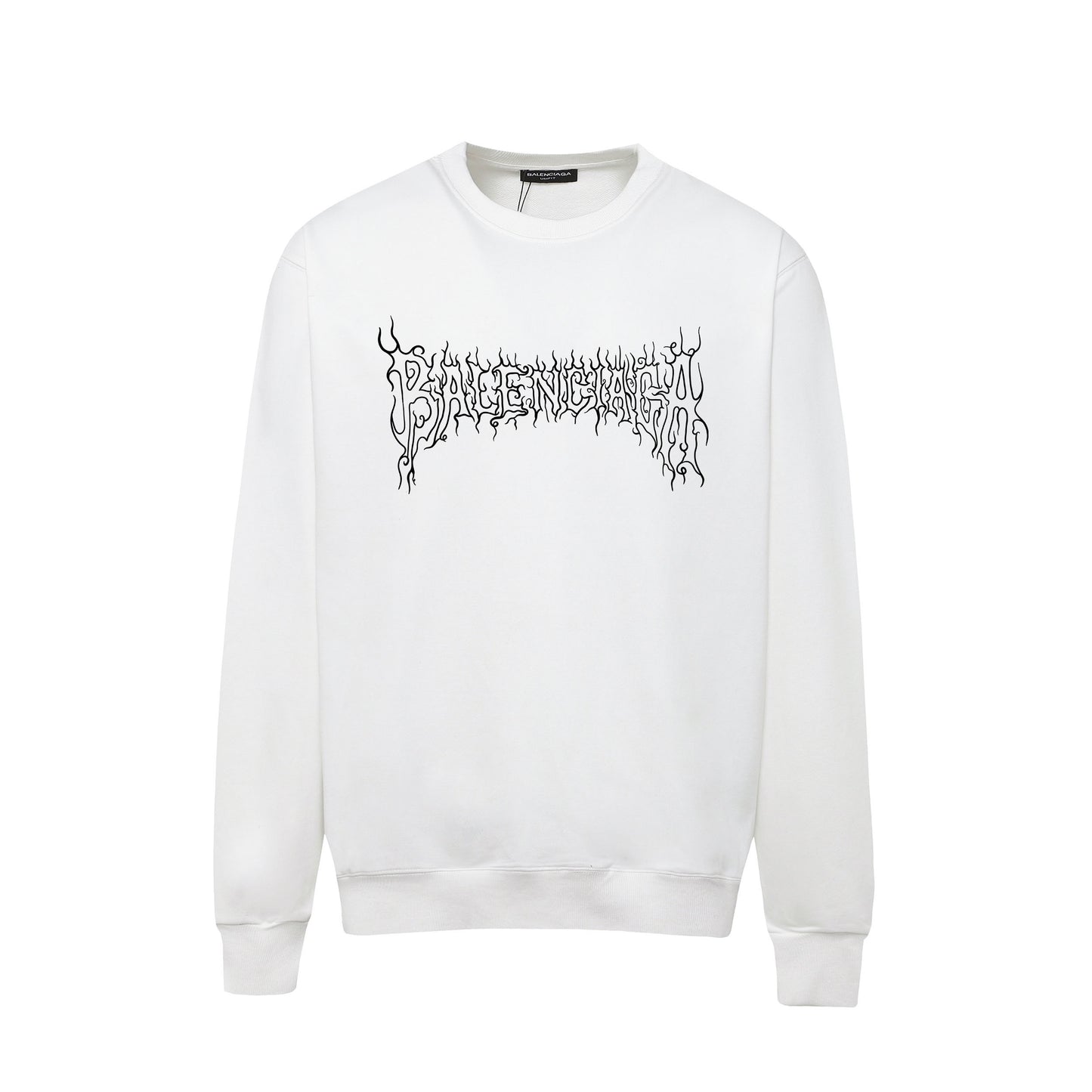 Schwarz-weißes Sweatshirt