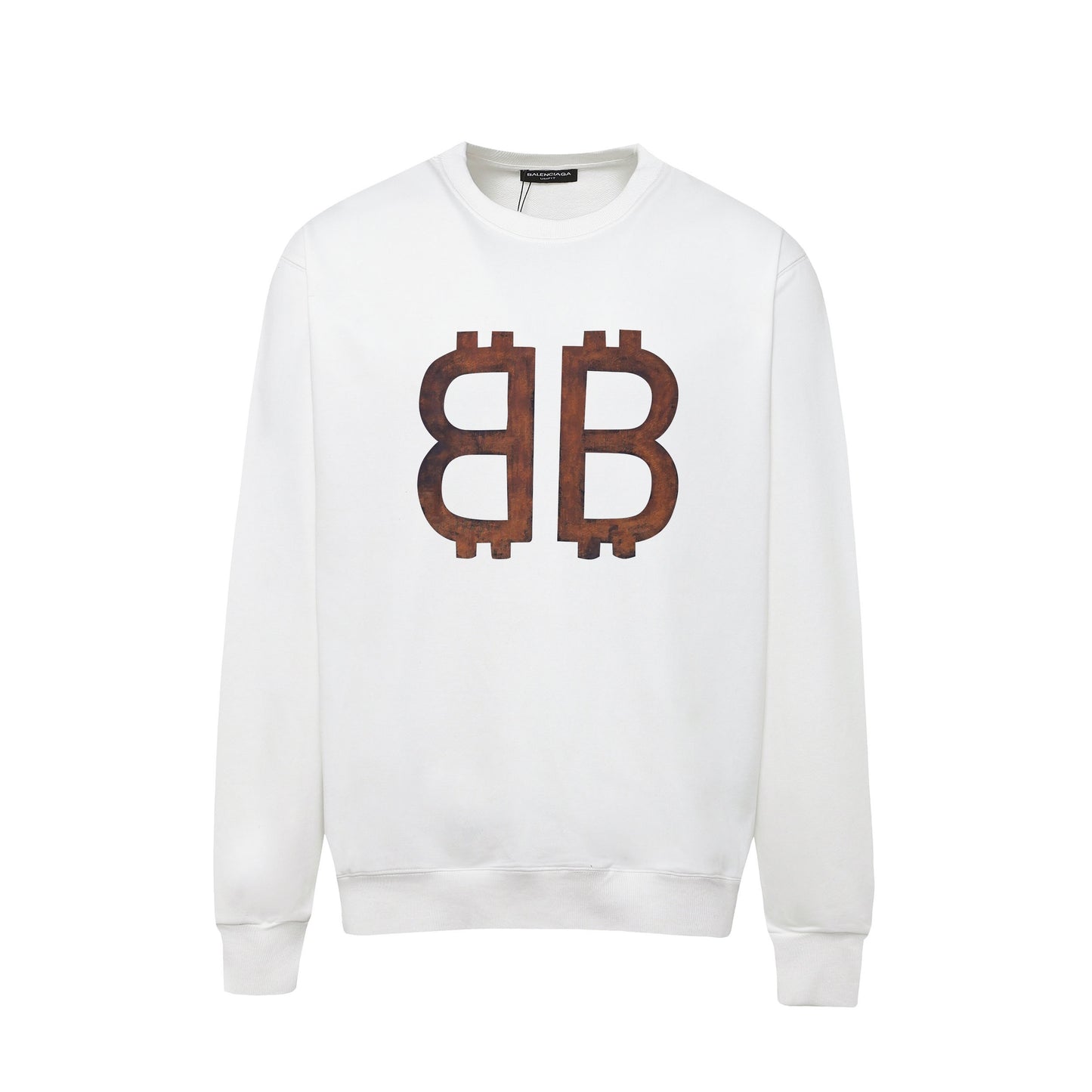Schwarz-weißes Sweatshirt