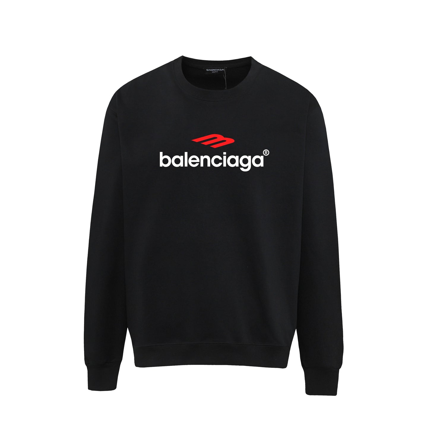Schwarz-weißes Sweatshirt