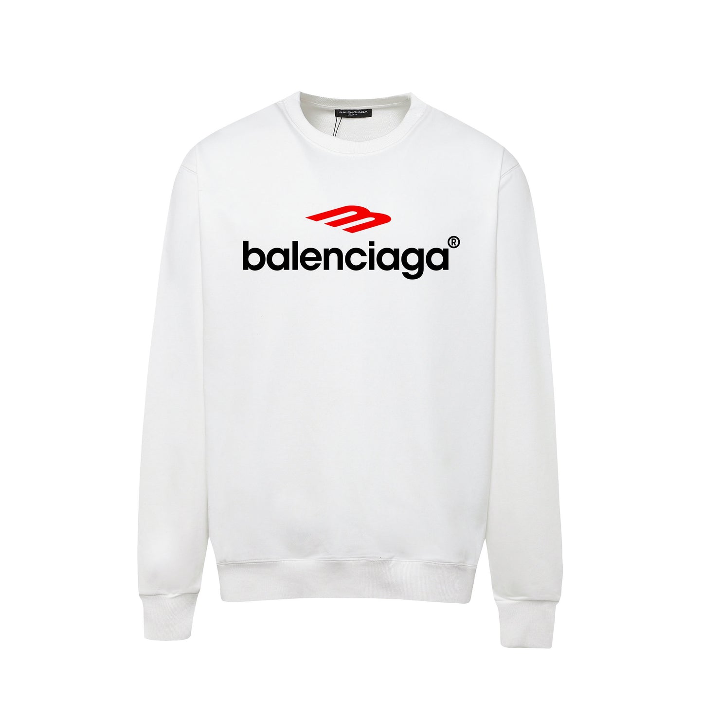 Schwarz-weißes Sweatshirt