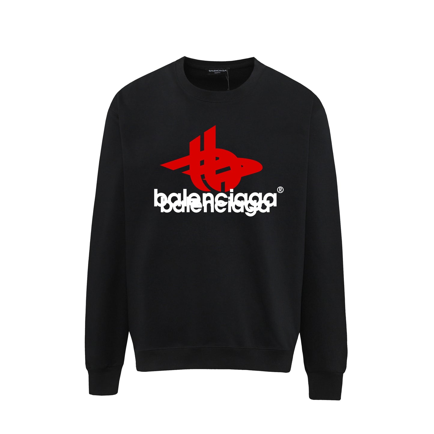 Schwarz-weißes Sweatshirt