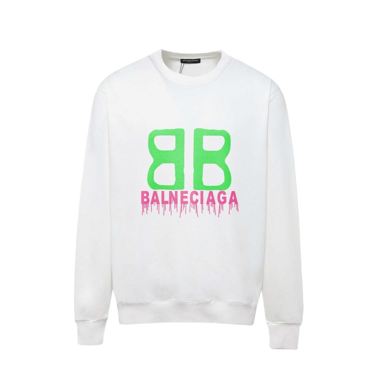 Schwarz-weißes Sweatshirt