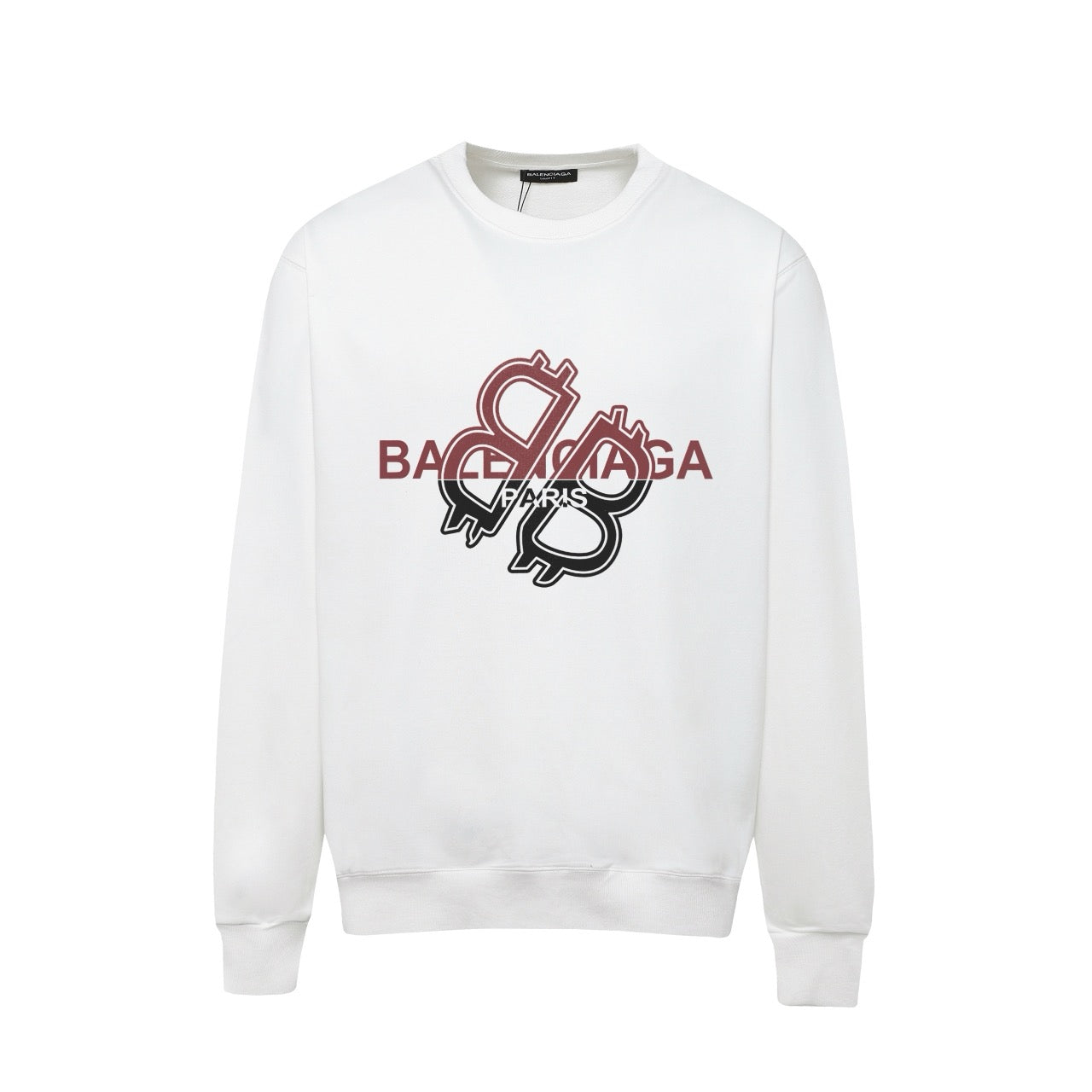 Schwarz-weißes Sweatshirt