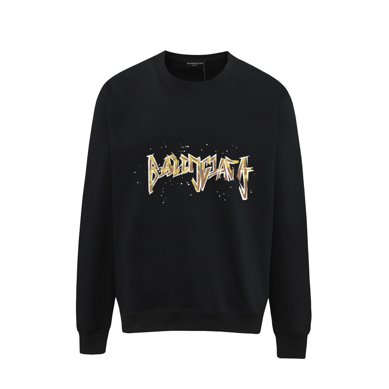 Schwarz-weißes Sweatshirt