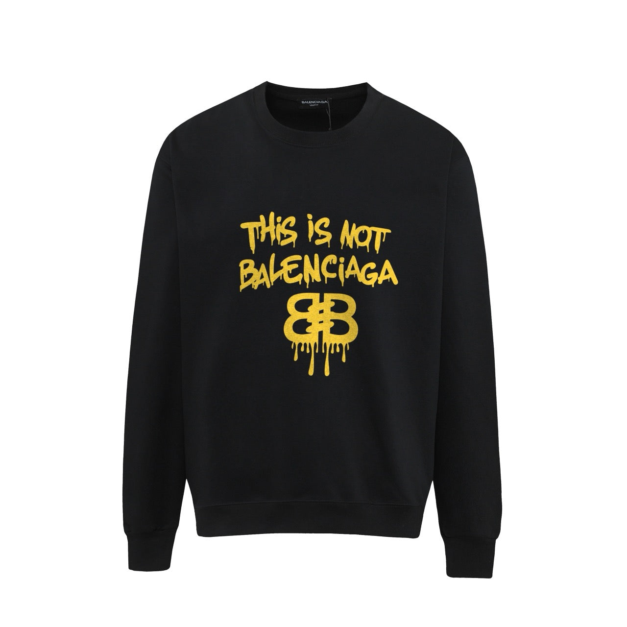 Schwarz-weißes Sweatshirt