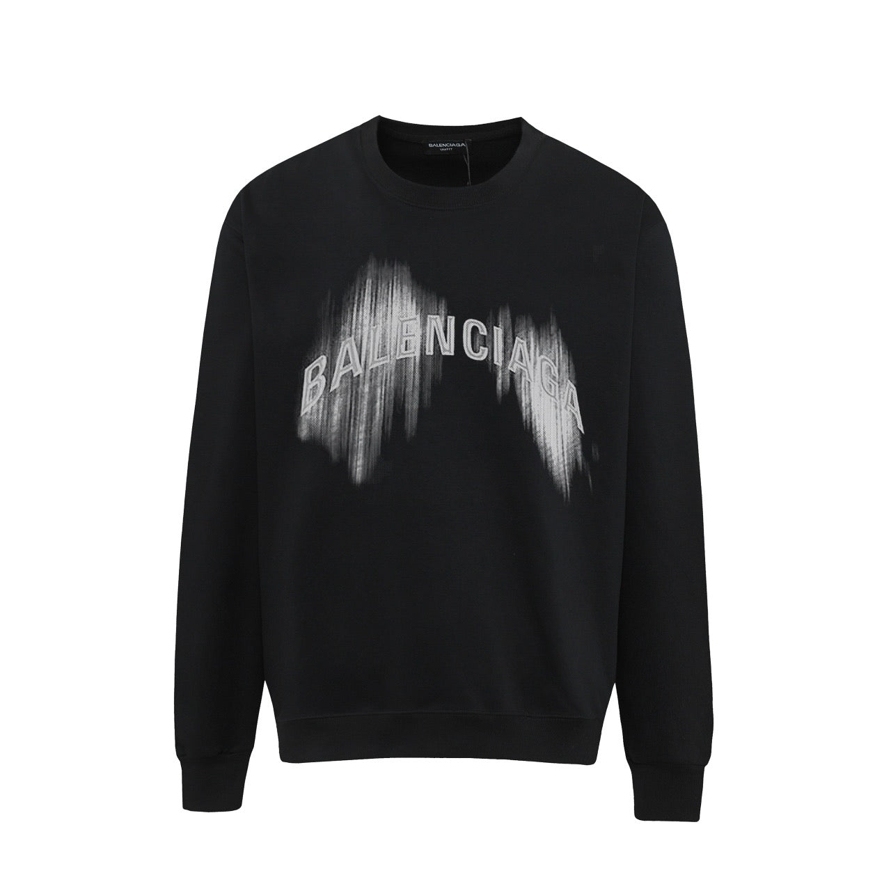 Schwarz-weißes Sweatshirt