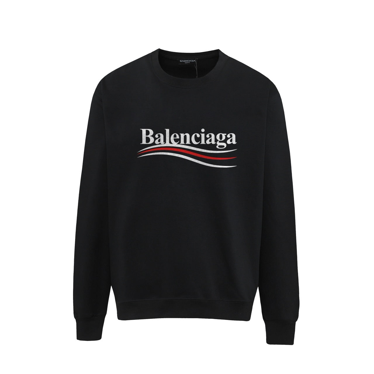 Schwarz-weißes Sweatshirt