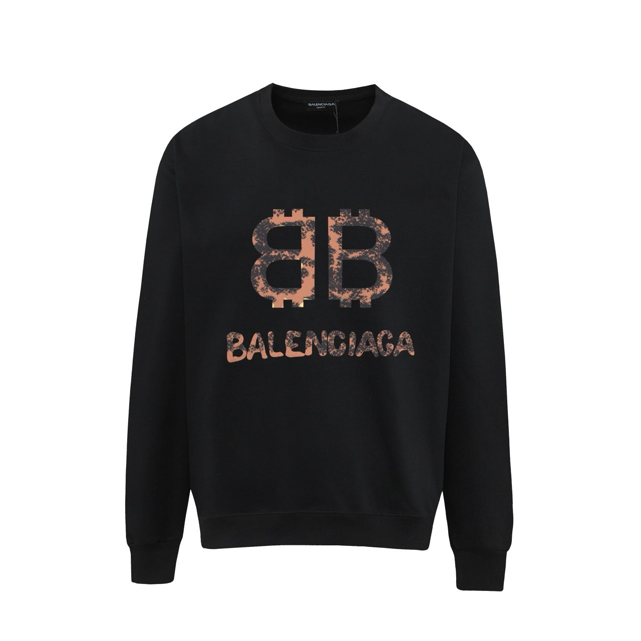 Schwarz-weißes Sweatshirt