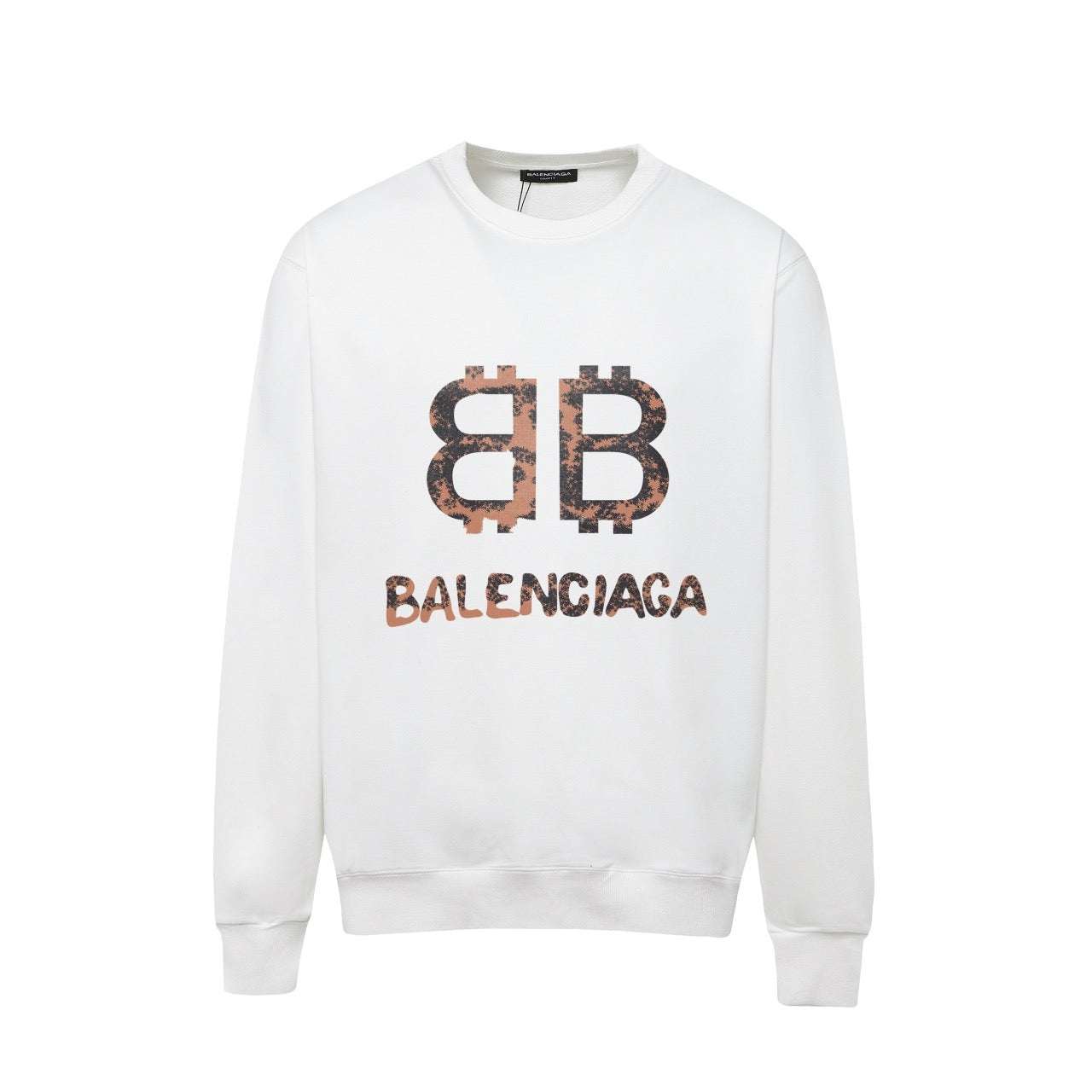 Schwarz-weißes Sweatshirt