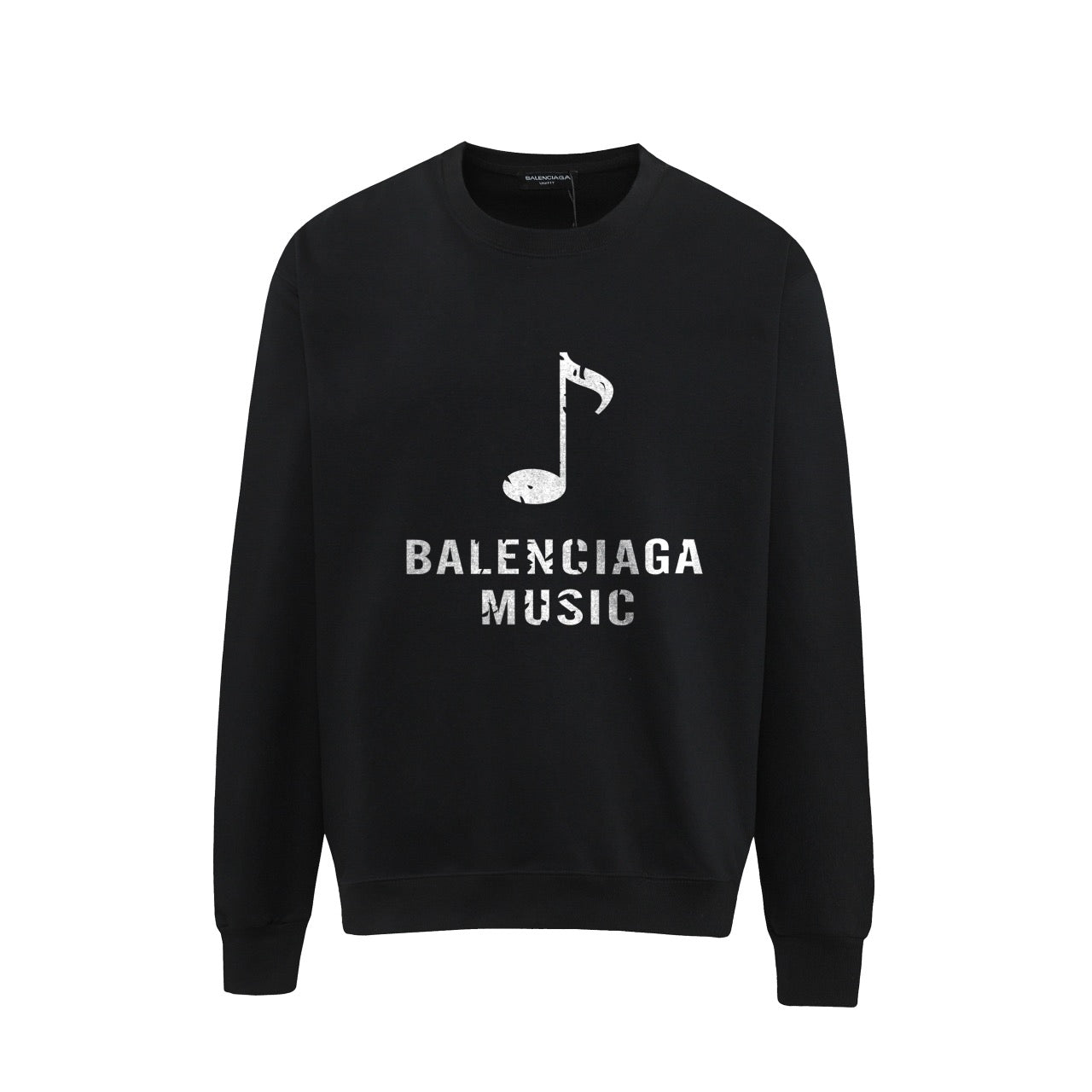 Schwarz-weißes Sweatshirt