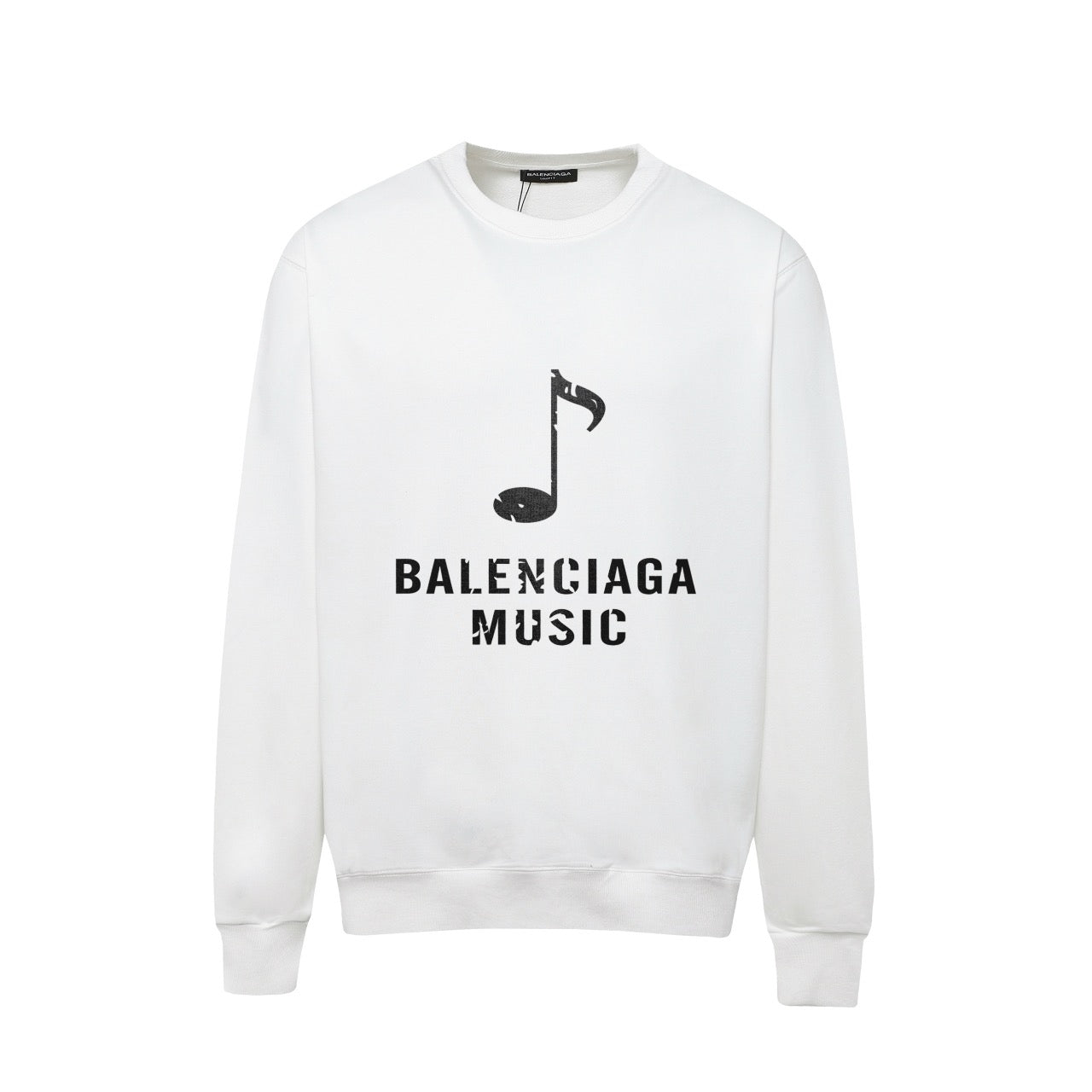 Schwarz-weißes Sweatshirt