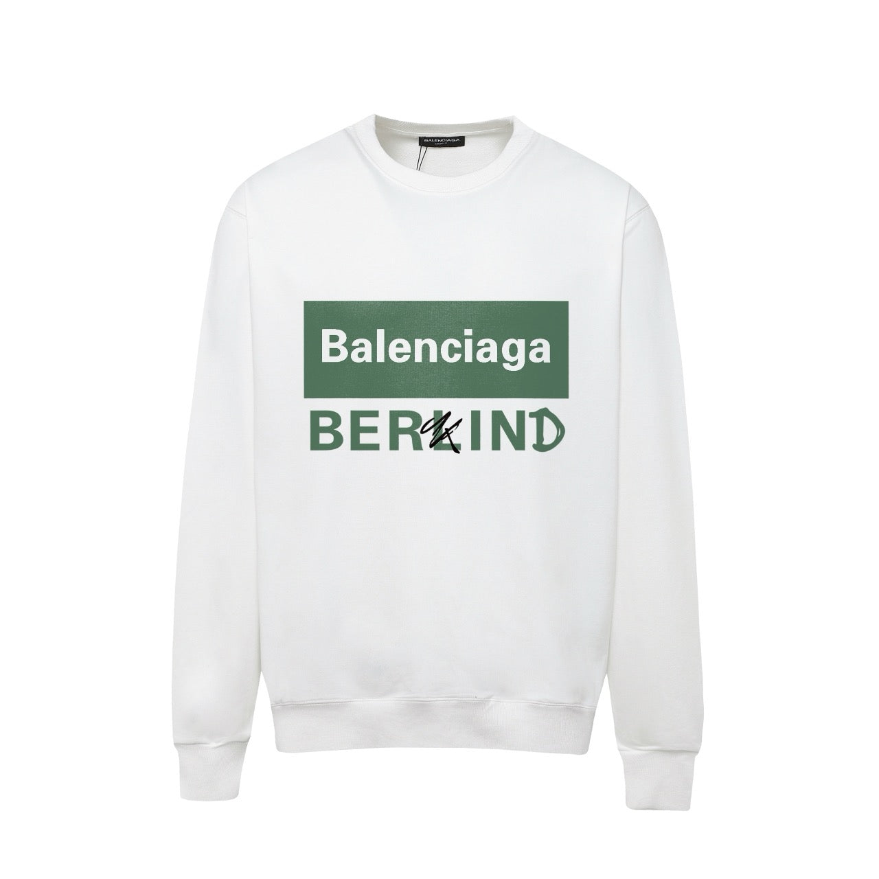 Schwarz-weißes Sweatshirt