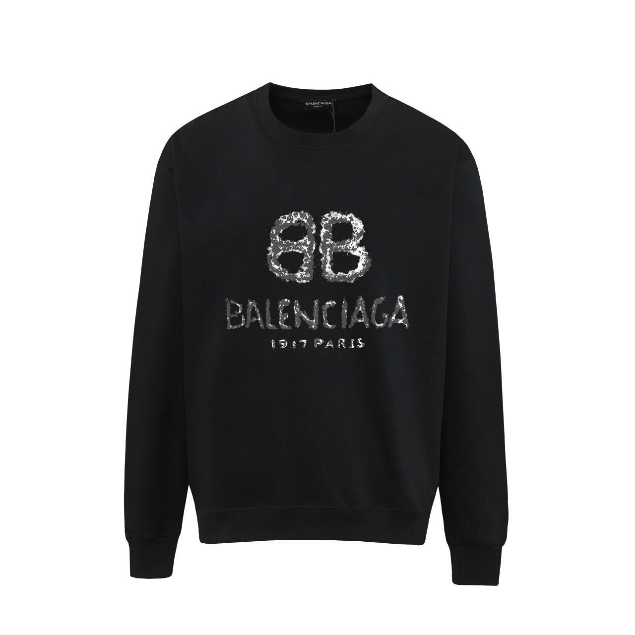Schwarz-weißes Sweatshirt