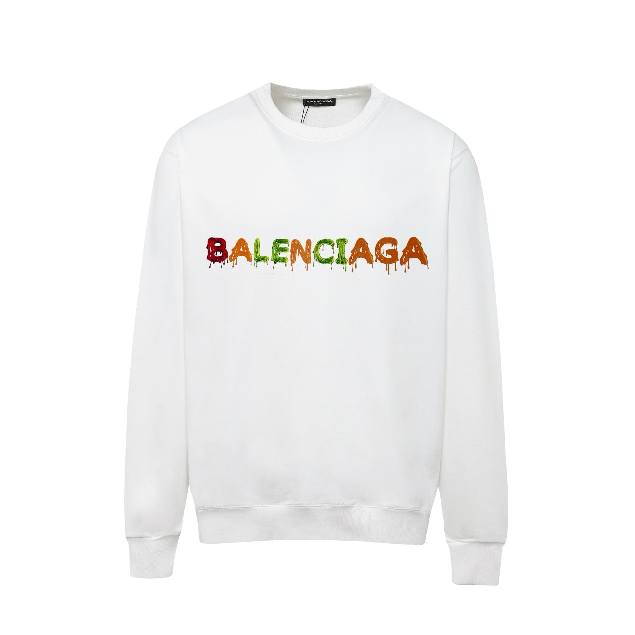 Schwarz-weißes Sweatshirt