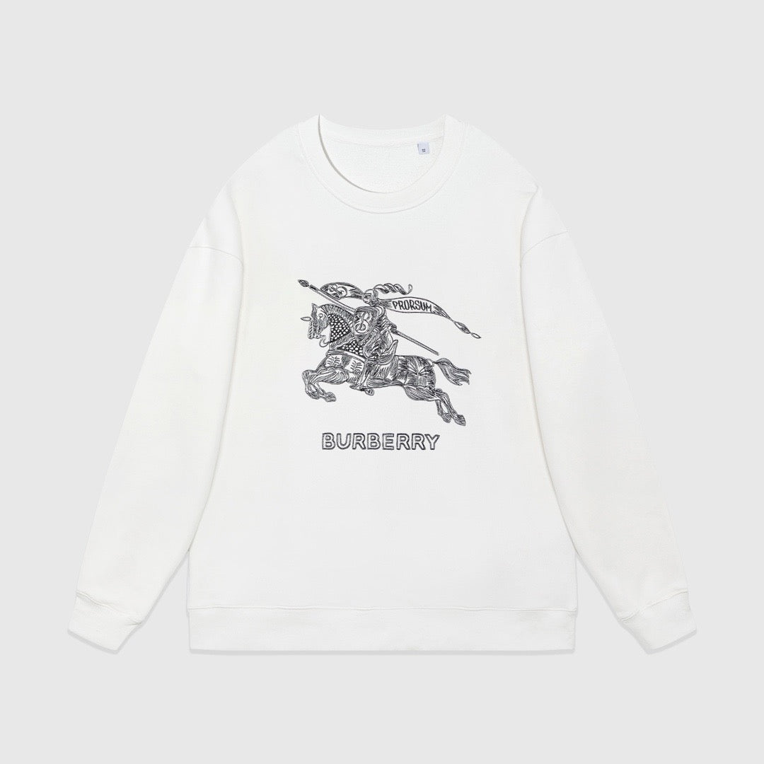 Sudadera en blanco y negro