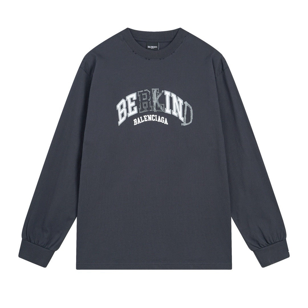 Schwarzes und graues Sweatshirt