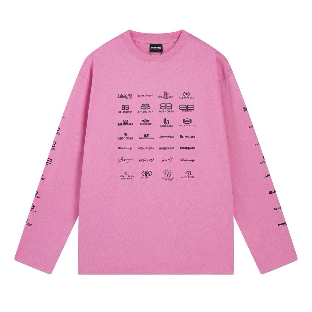 Black and Pink Sweatshirt