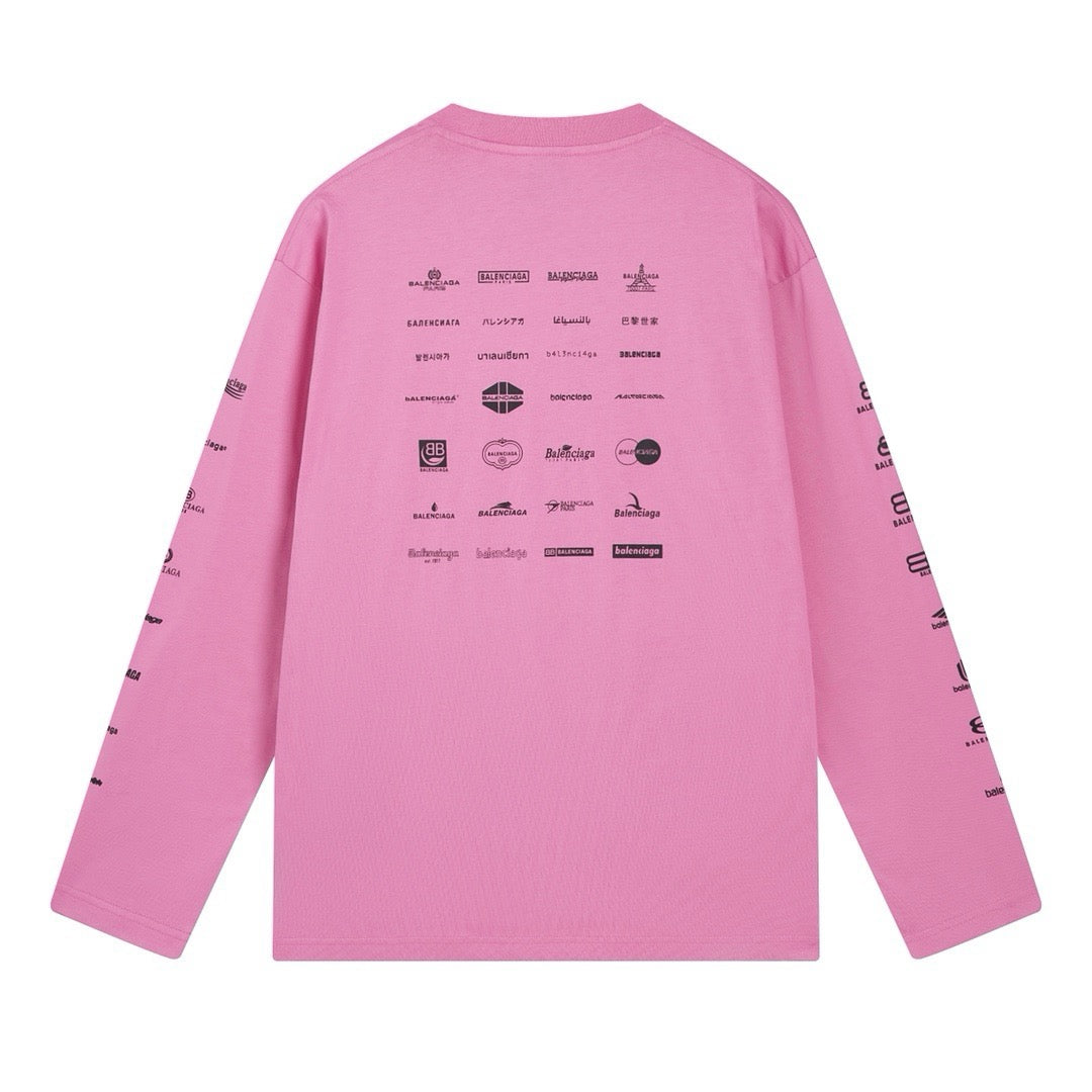 Black and Pink Sweatshirt