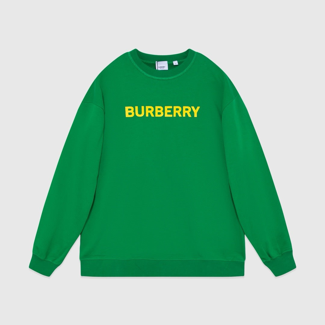 Sudadera verde y blanca