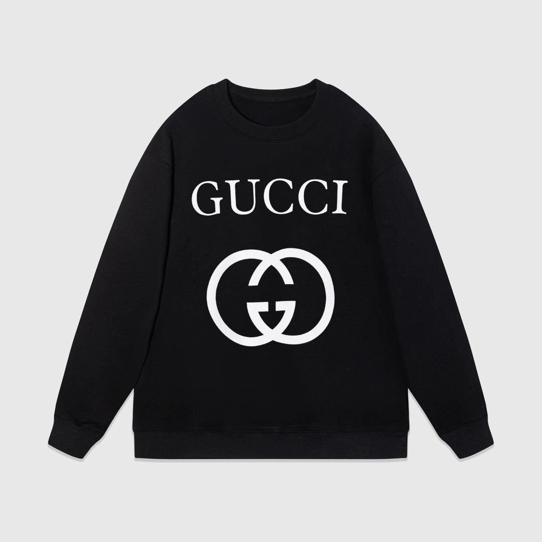 Sudadera negra y rosa claro