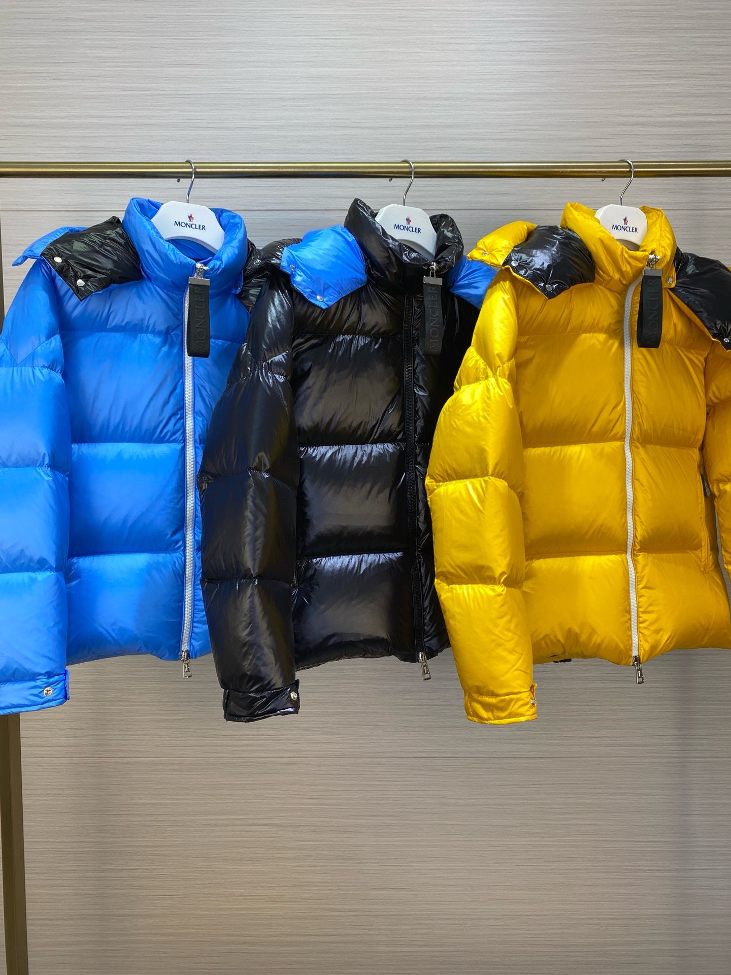 Yellow,Blue and Black Jacket