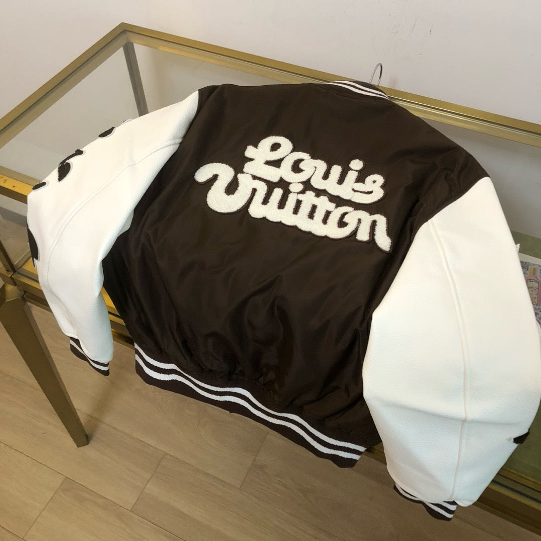 Brown white Jacket