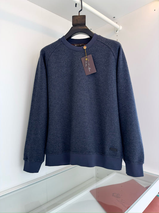 Blue and Dark blue Sweatshirt