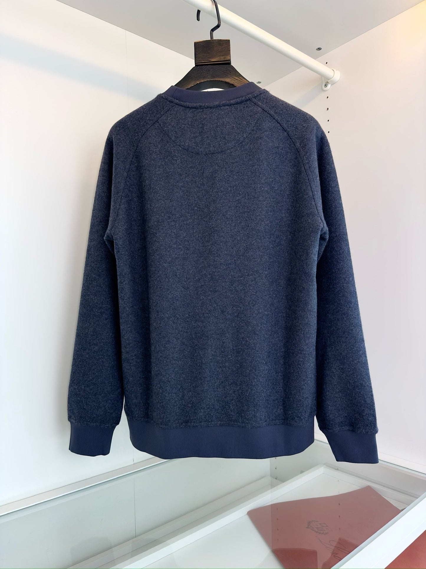 Blue and Dark blue Sweatshirt