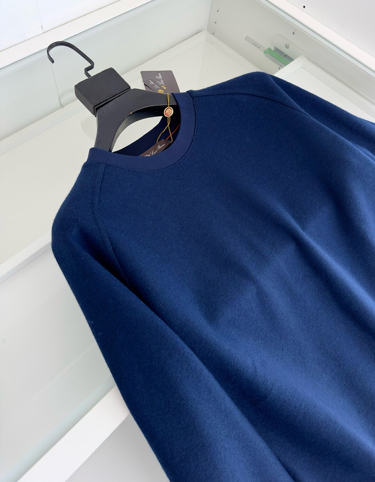 Blue and Dark blue Sweatshirt