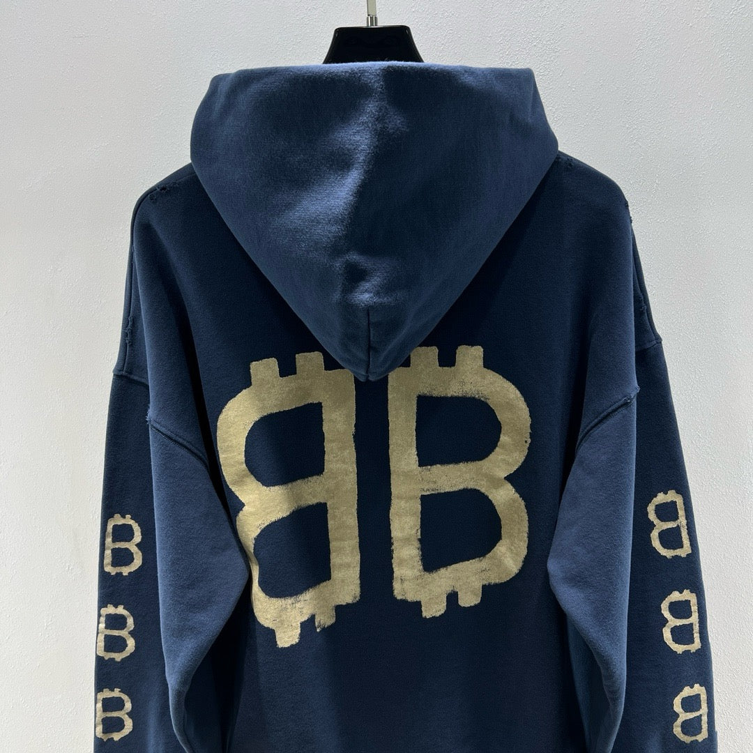 Blue Hoodie