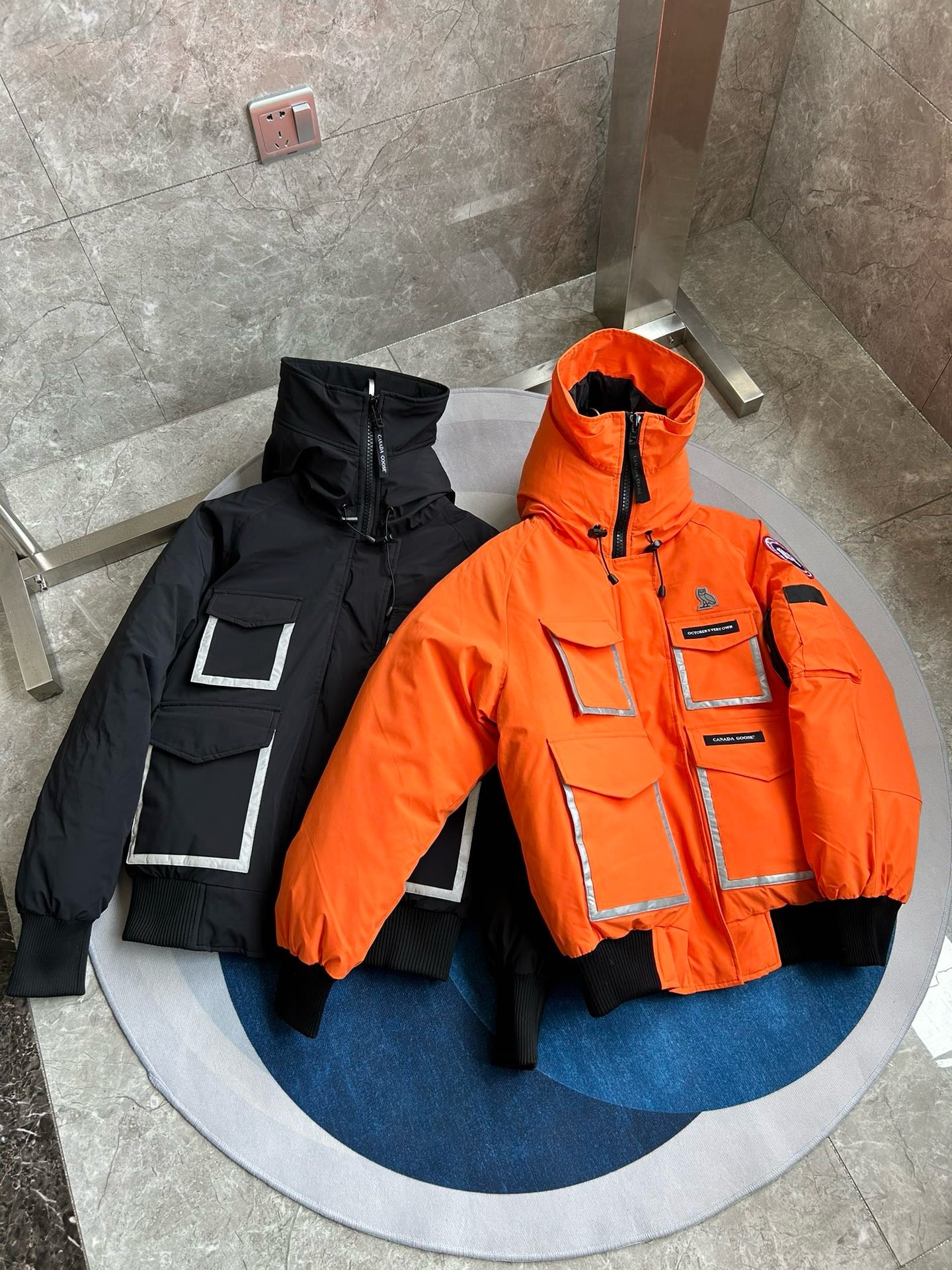 Black and Orange Jacket