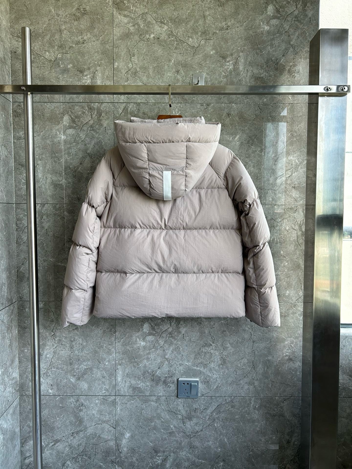 White,Khaki,Light pink and Grey Jacket