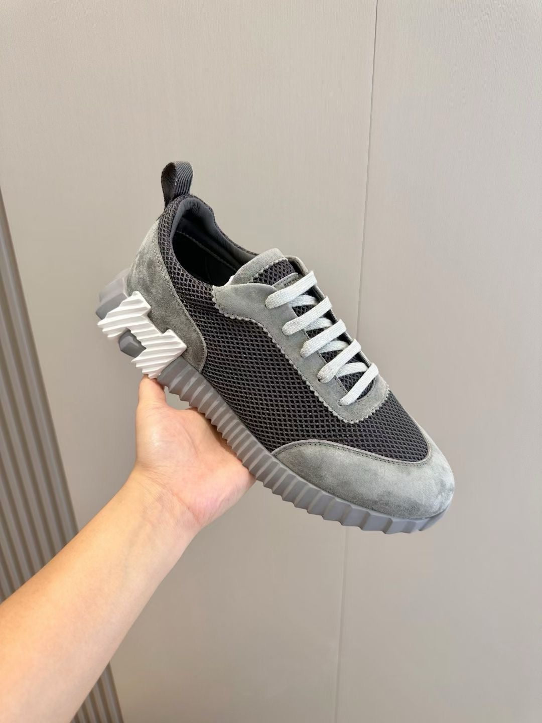 Black white , Black and Grey Shoes