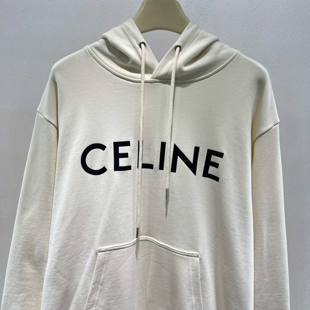 Beige Black and Gray Hoodie