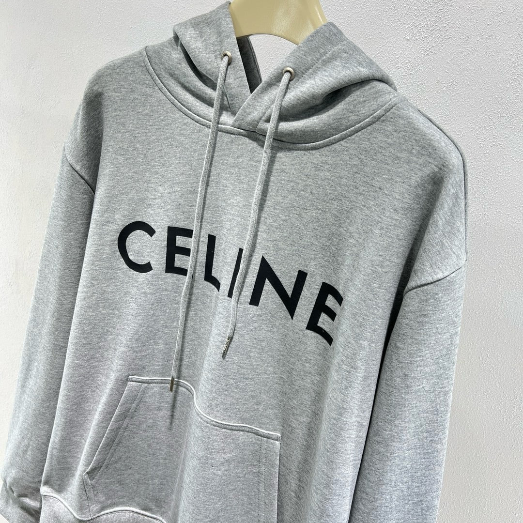 Beige Black and Gray Hoodie