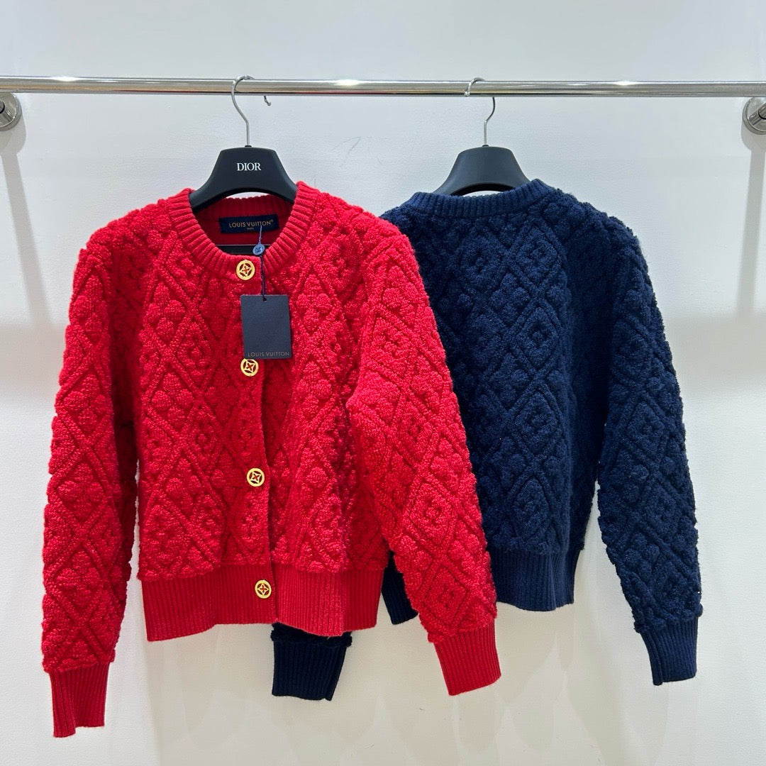 Red and Dark Blue Jacket