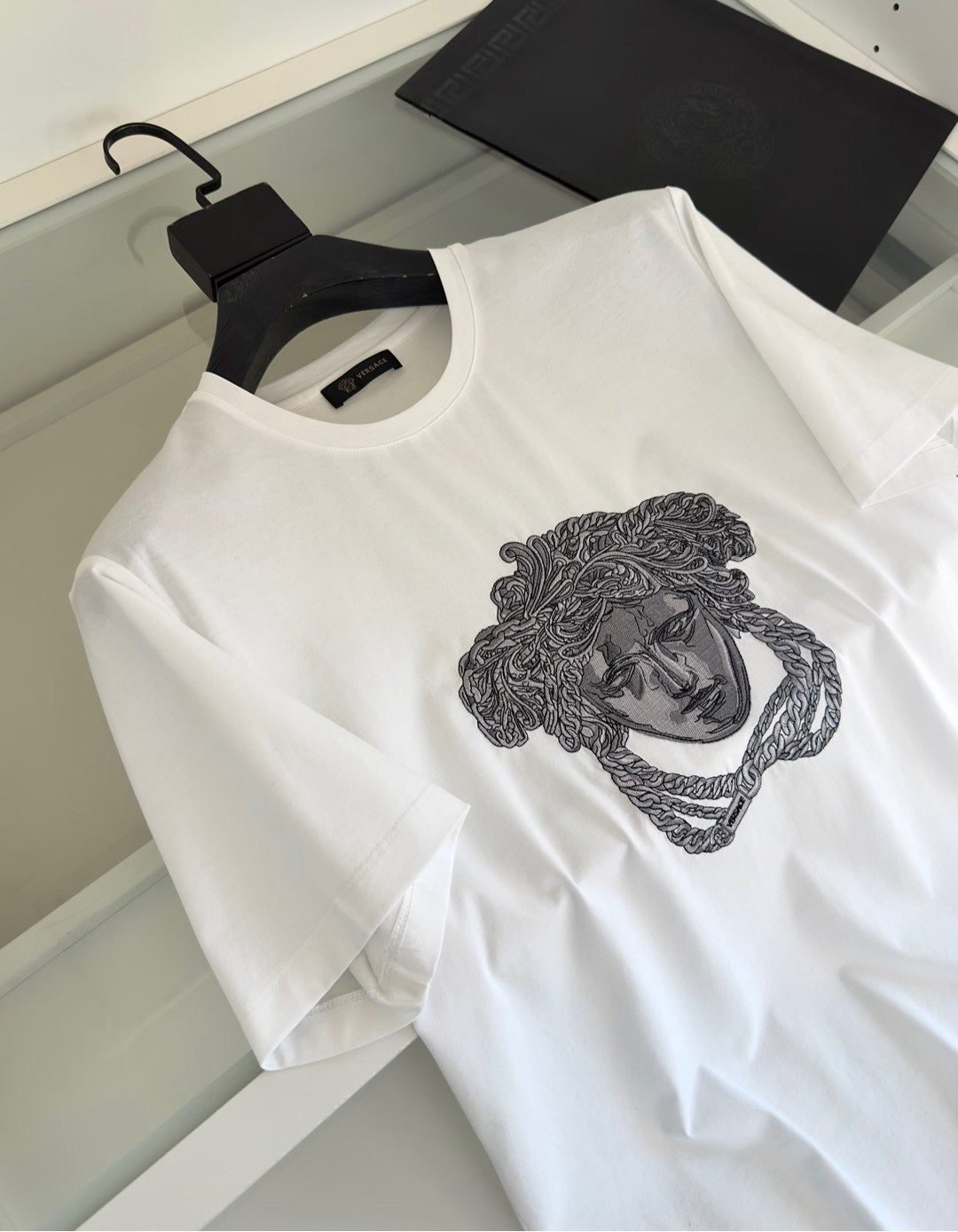 White and Black T-Shirt