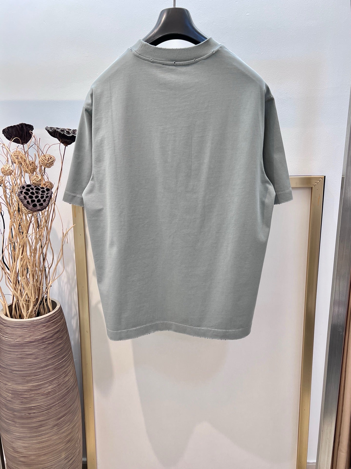 Dark Green and Grey T-Shirt