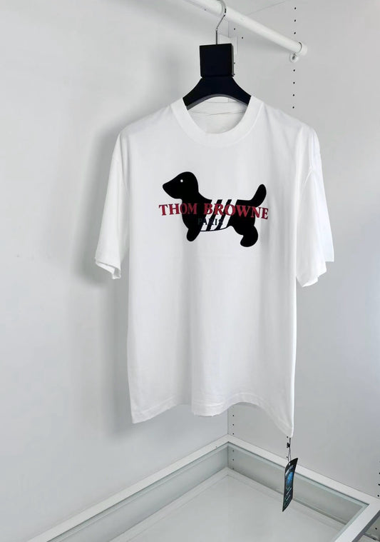 White and Black T-Shirt