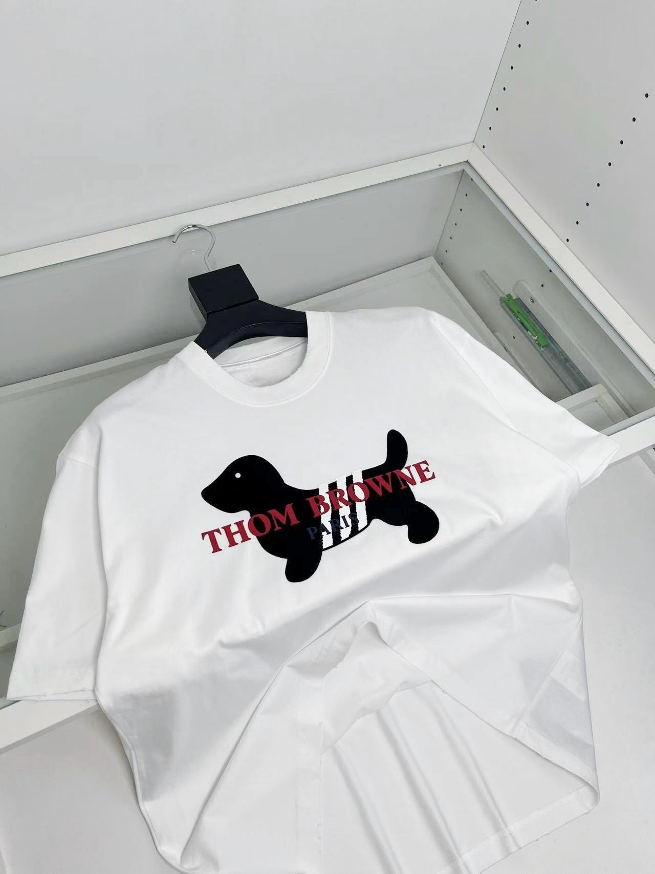 White and Black T-Shirt