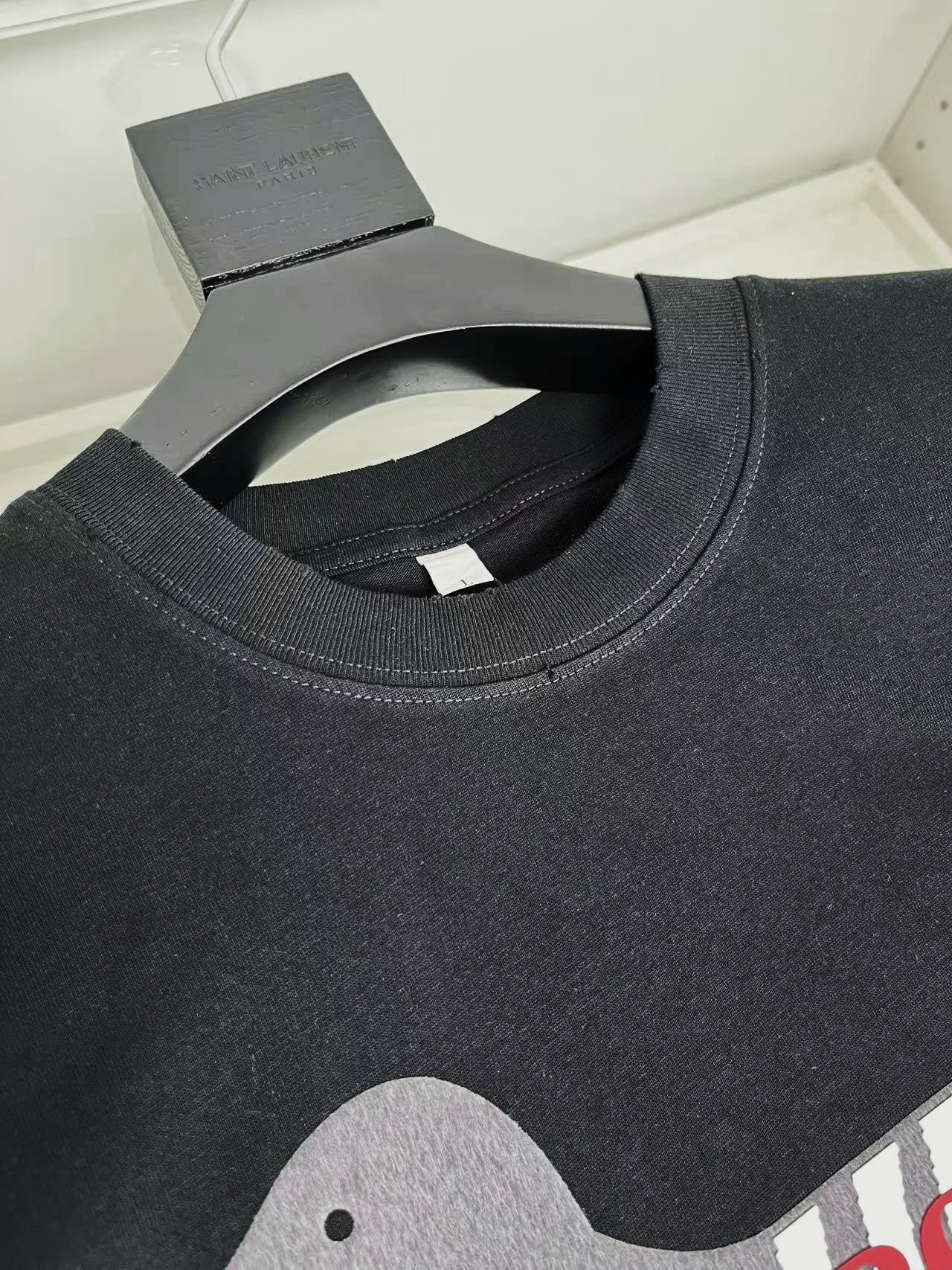 White and Black T-Shirt